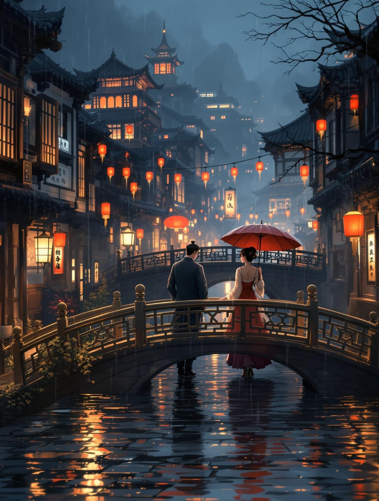 jm漫画 - 长安夜雨 jm漫画 - 长安夜雨:千年长安,一场雨困住了两个人